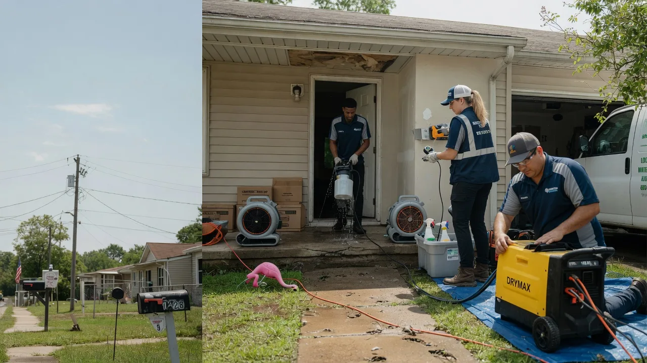 Storm Damage Water Removal in Moscow, IA near me